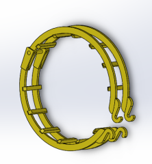 Cırcır Krikolu Boru Dış Kelepçesi