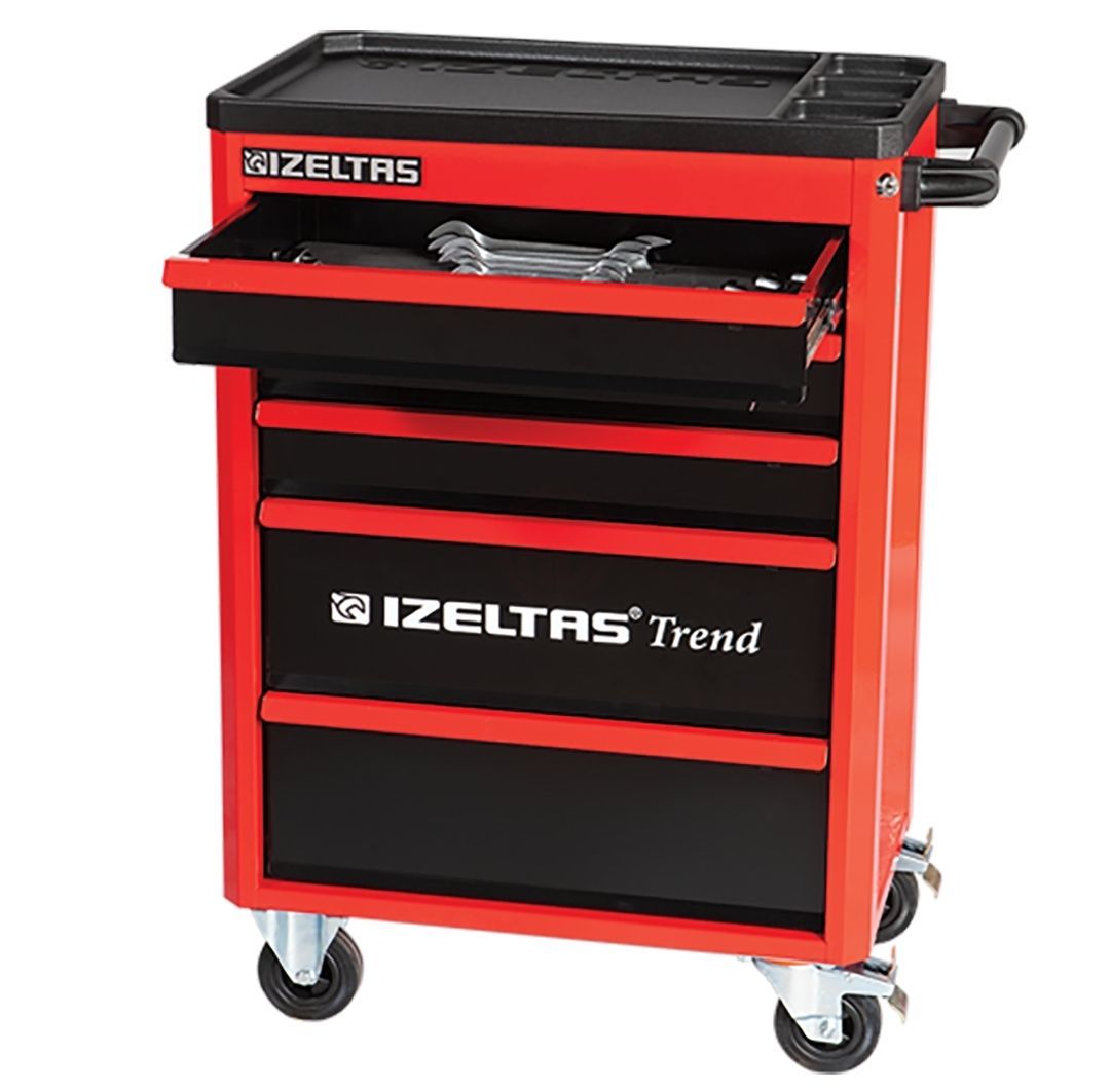 Izeltaş Trend Serisi 7 Çekmeceli 93 Parça Dolu Takım Dolabı