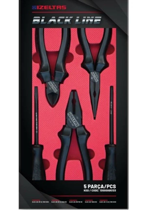 Black Line Set 5 Parça