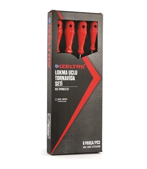 Lokma Uçlu Tornavida Seti 8 Parça