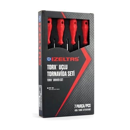 Torx Uçlu Tornavida Seti 7 Parça
