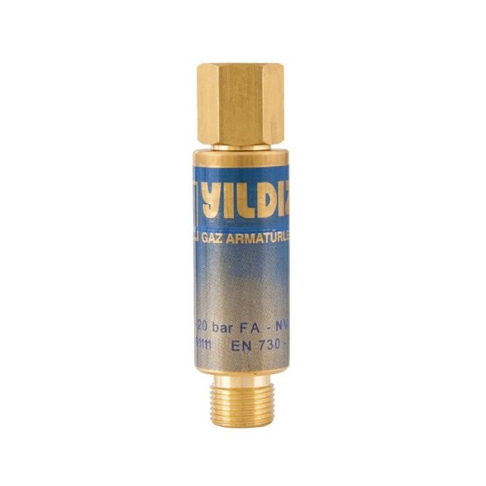 Yıldız Alev Emniyet Valfi Oks Bas. Düşürücü G3/8 1030