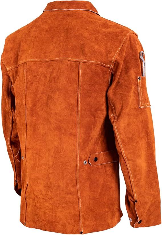 Kaynakçı Ceketi Kahverengi