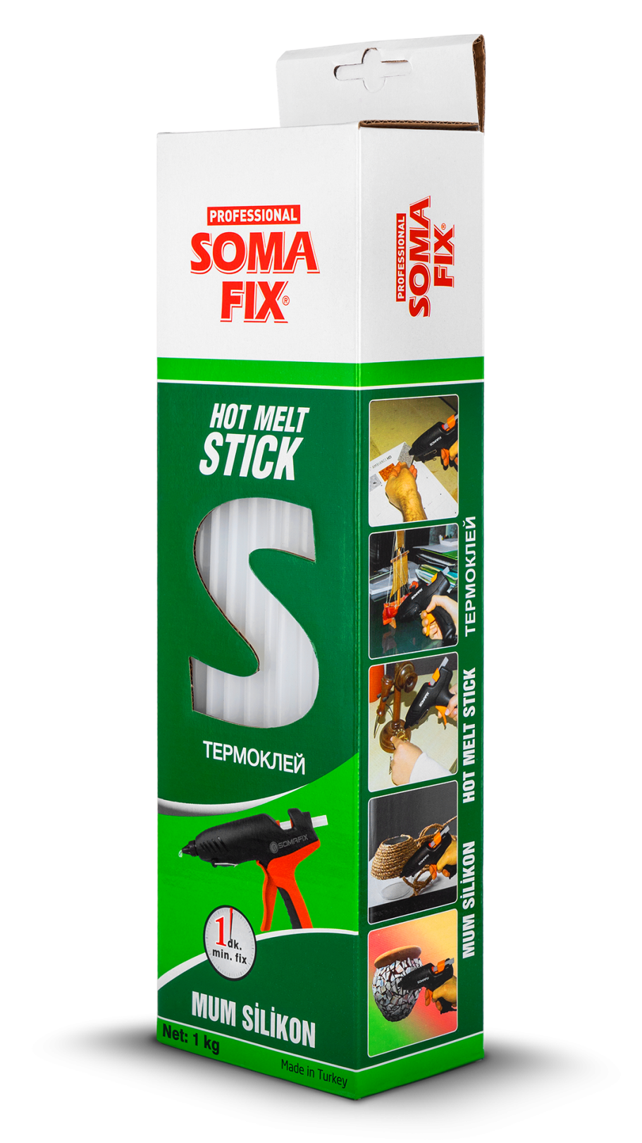 Somafix Mum Silikon Kalın Poşetli 1000 Gr S85