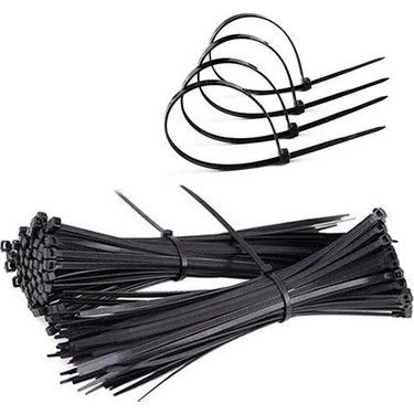 Meşem Kablo Bağı Siyah 4.8X450 Mm