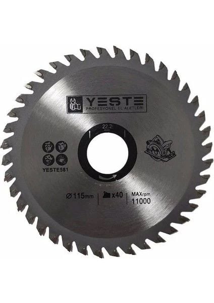 Yeste Sunta Testeresi 210X40Tx30,00 Mm