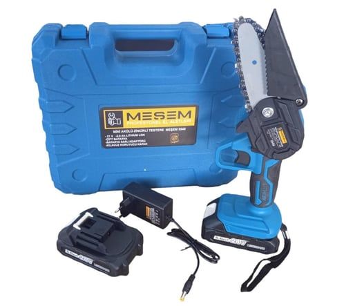 Meşem Mini Akülü Zincirli Testere